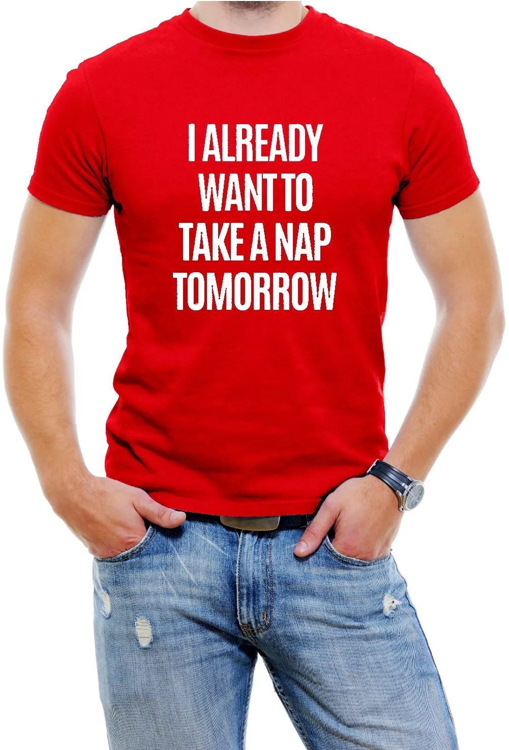 AFONiE I Already Want To Take A Nap Tomorrow Men T-Shirt