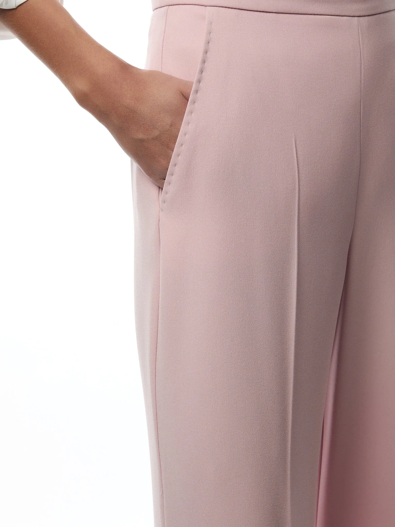 Anversa Wide Leg Trouser Light Pink