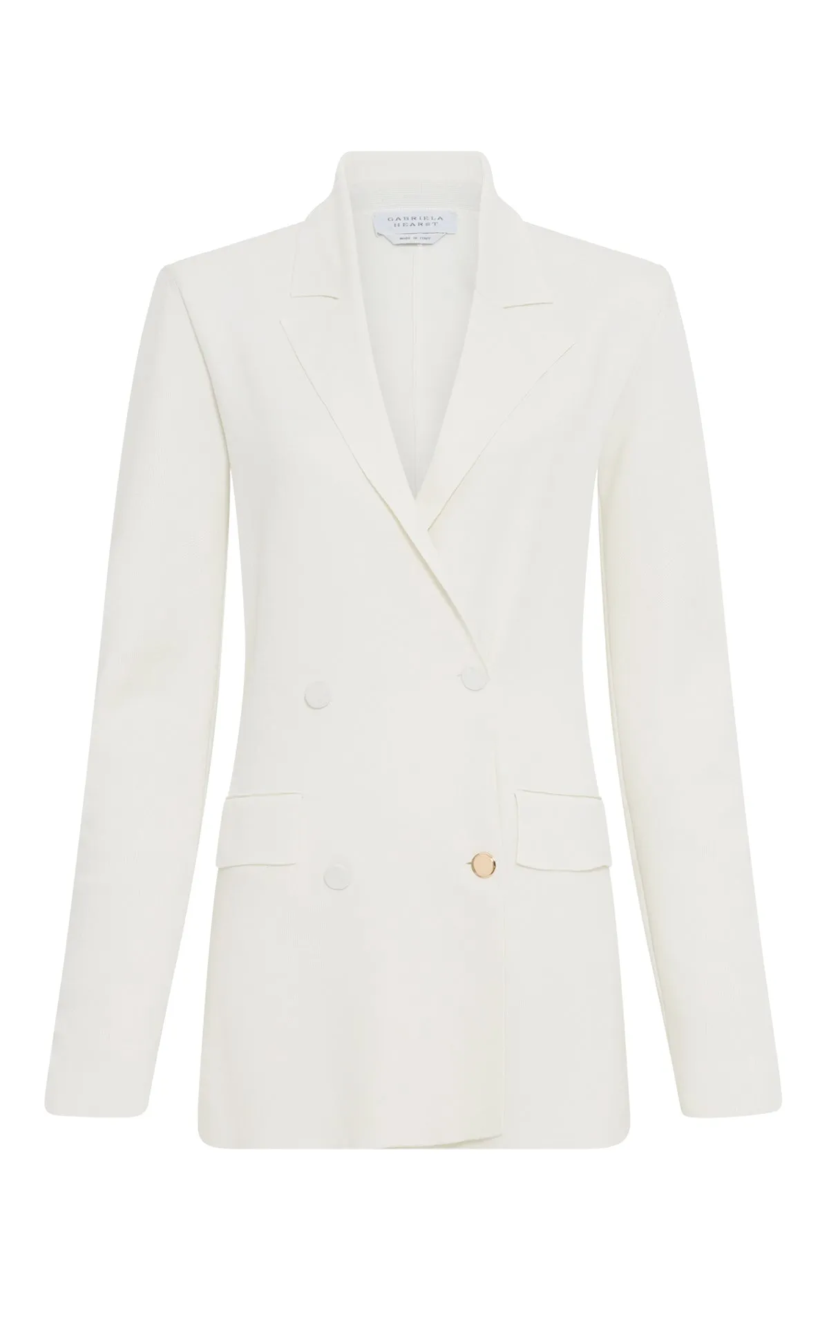 Aphaia Knit Jacket in Ivory Silk
