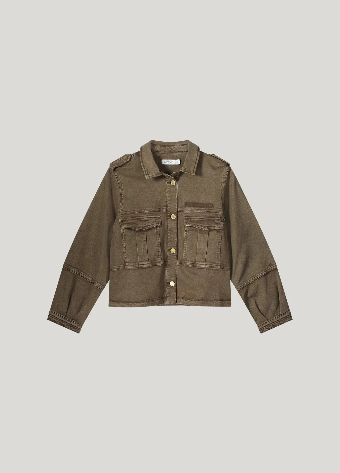 Army Stretch Jacket in Olive