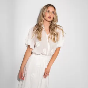Astrid | Women's Woven Button-Up Shirt