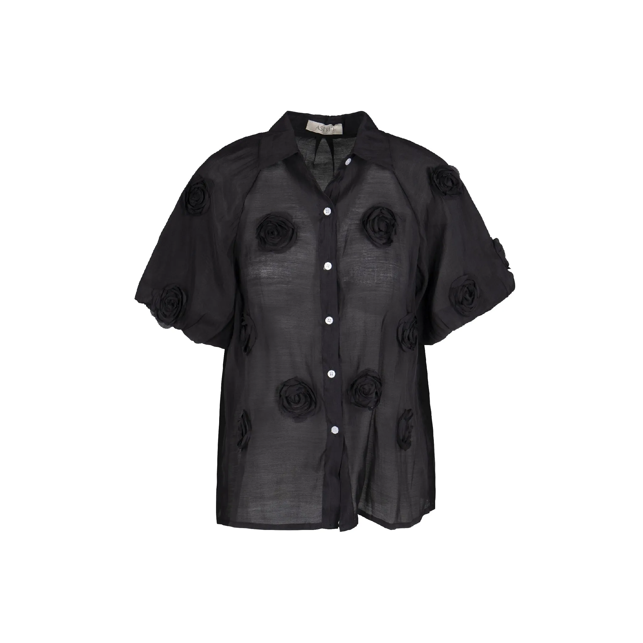 Astrid | Women's Woven Button-Up Shirt