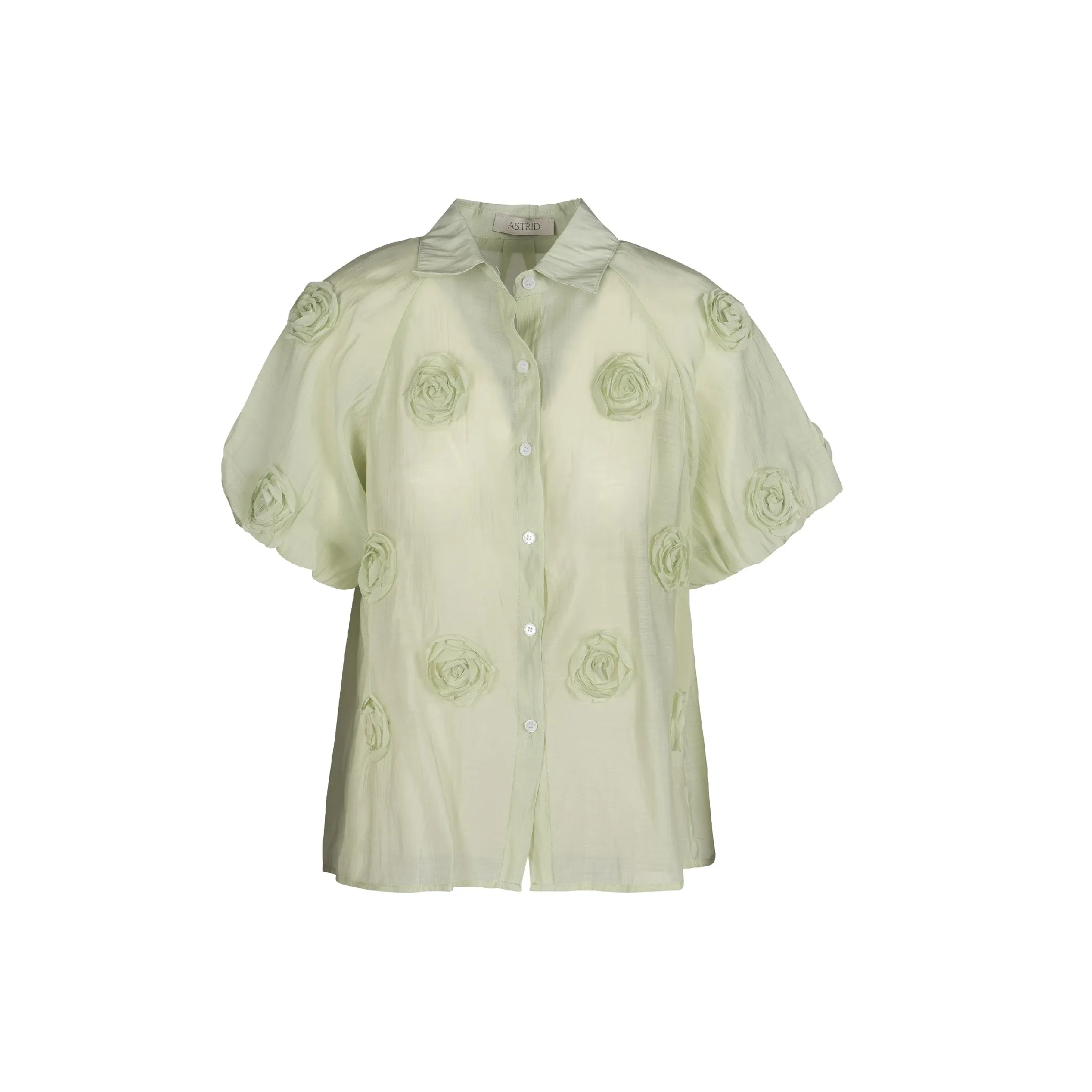 Astrid | Women's Woven Button-Up Shirt