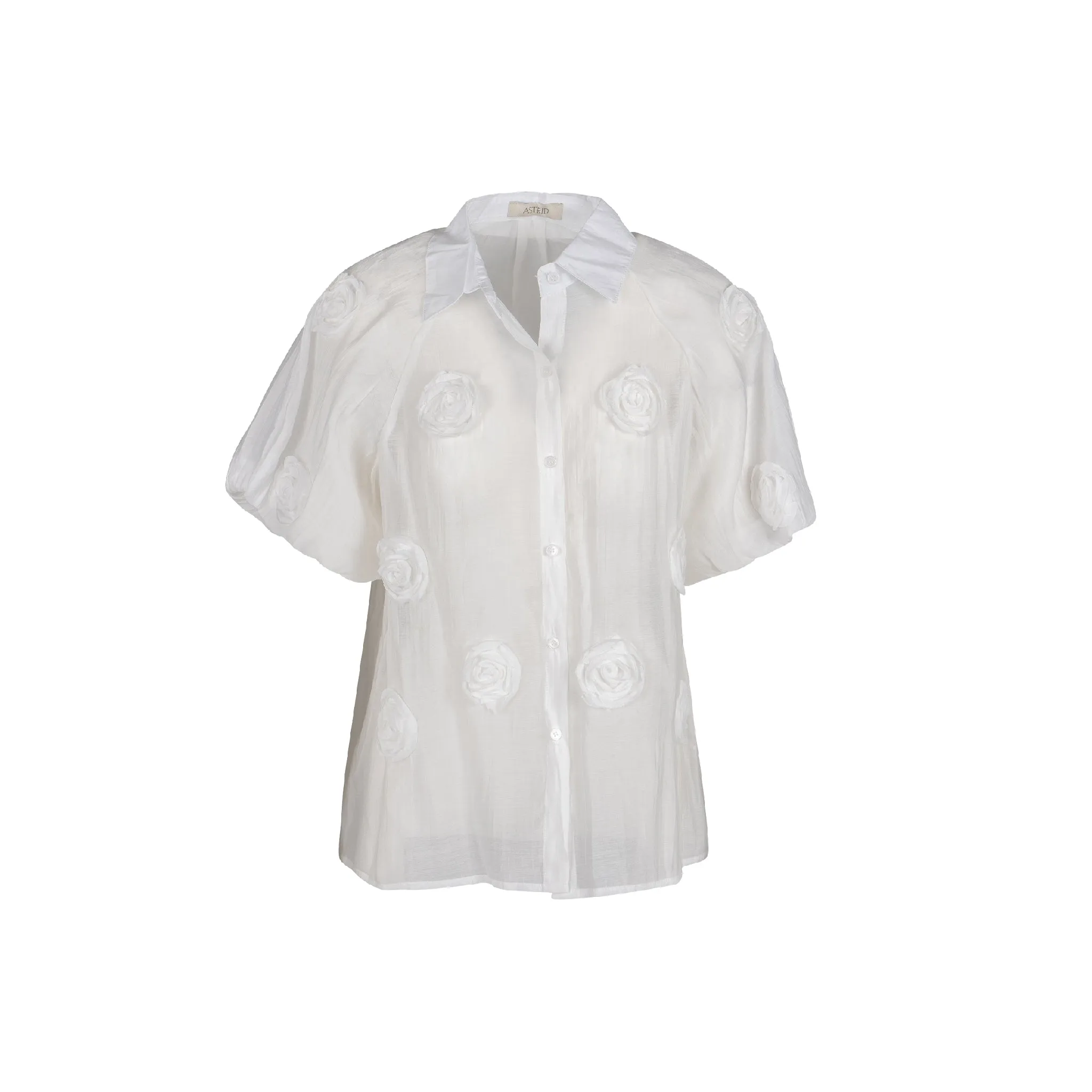 Astrid | Women's Woven Button-Up Shirt