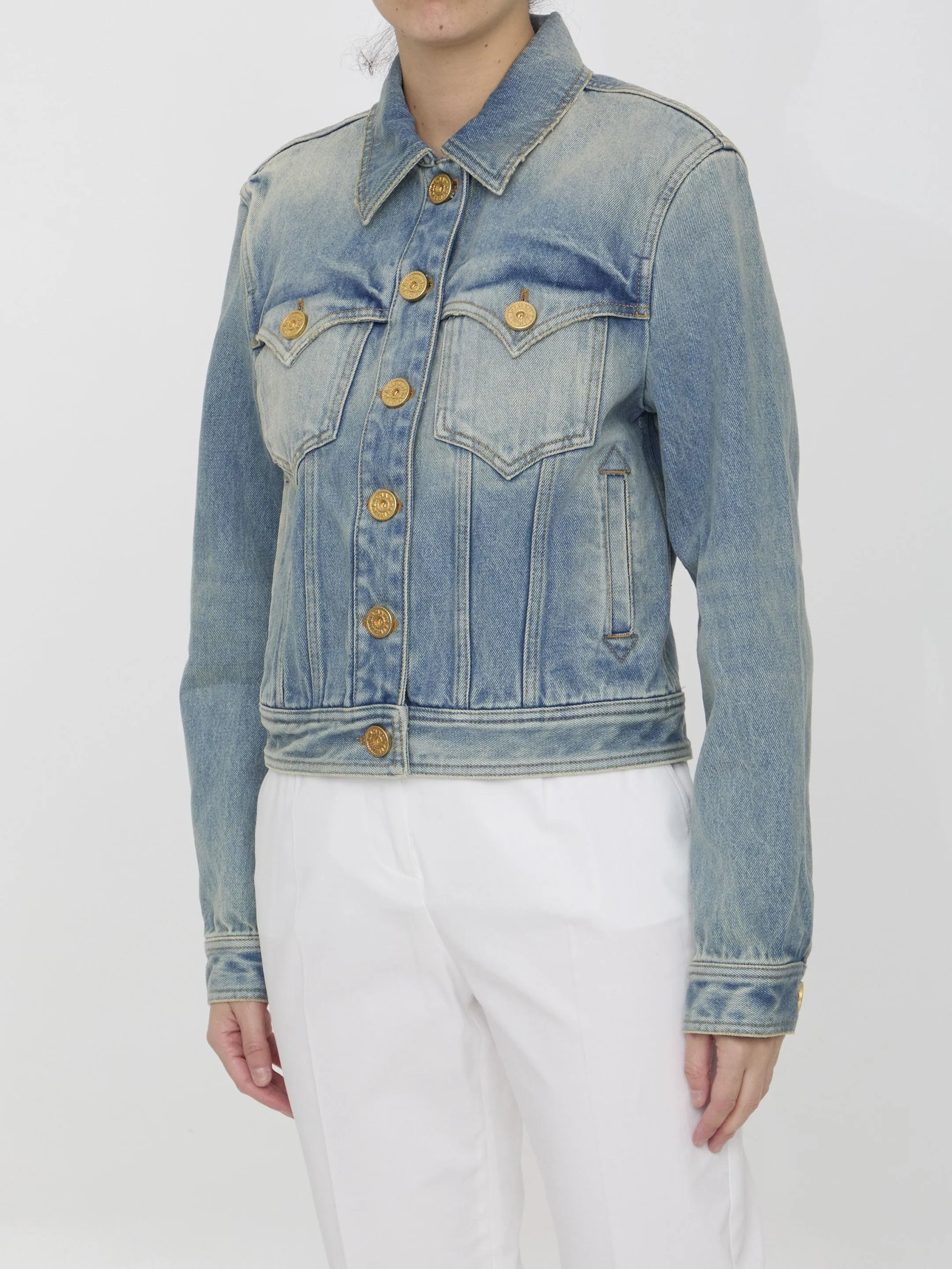Balmain Vintage Denim Jacket