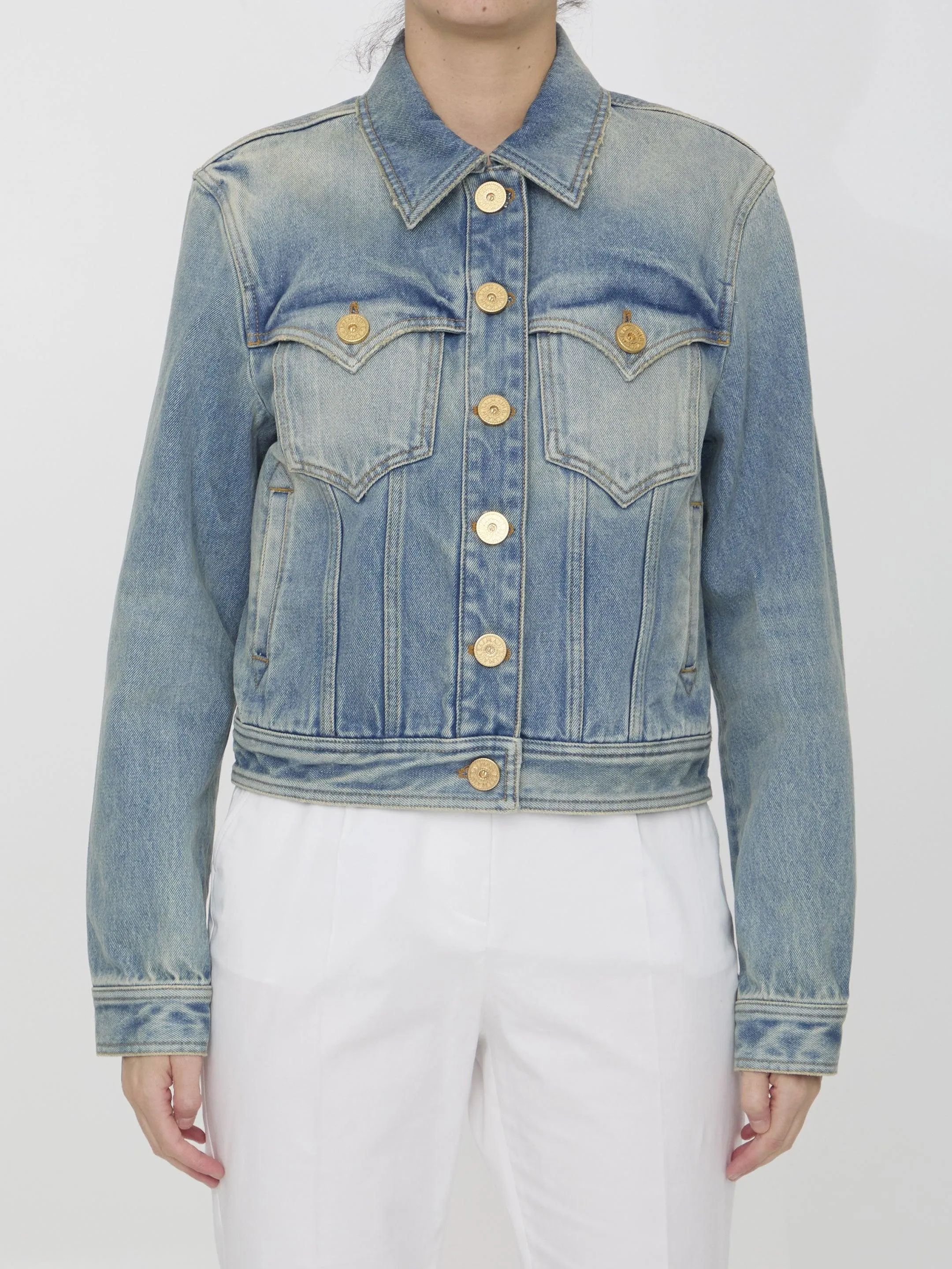 Balmain Vintage Denim Jacket