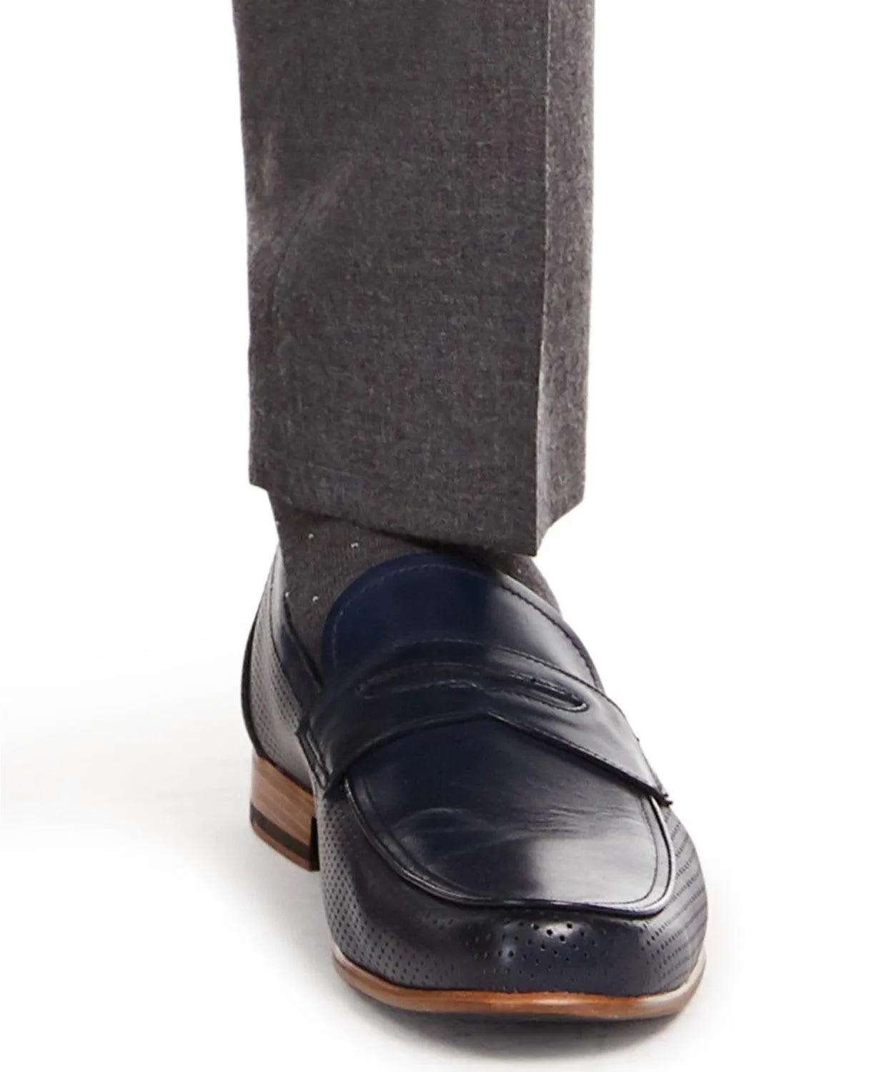 Bar Iii Mens Slim fit Dress Pants 33 / 30 Grey Solid