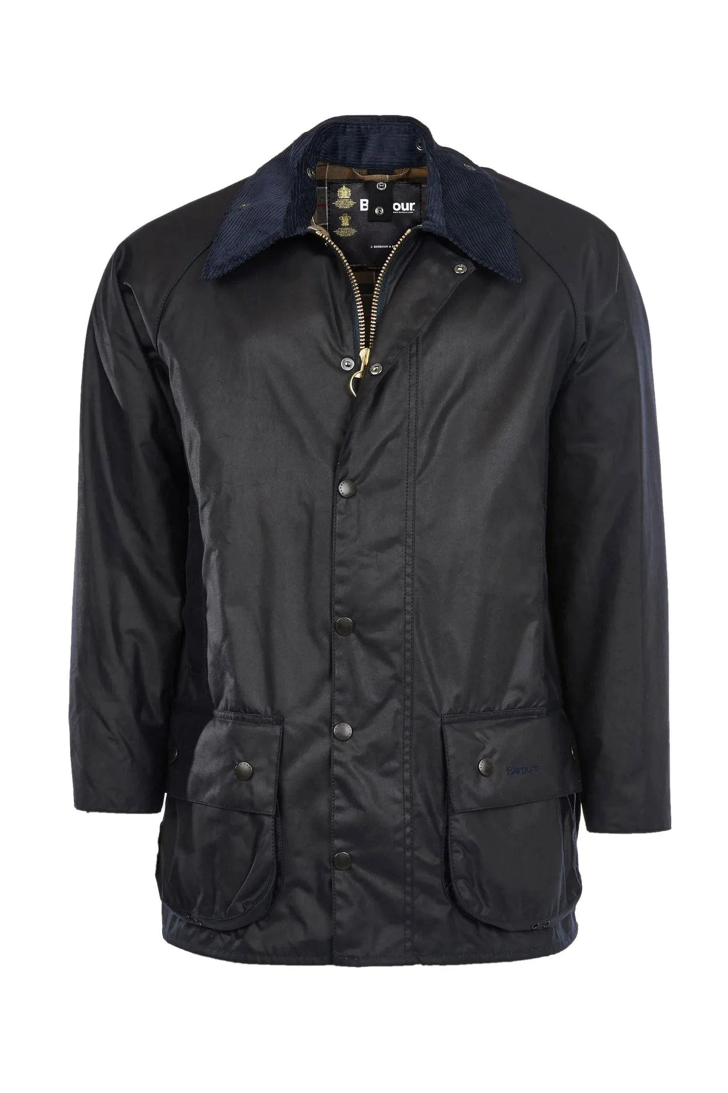Beaufort Wax Jacket - Navy