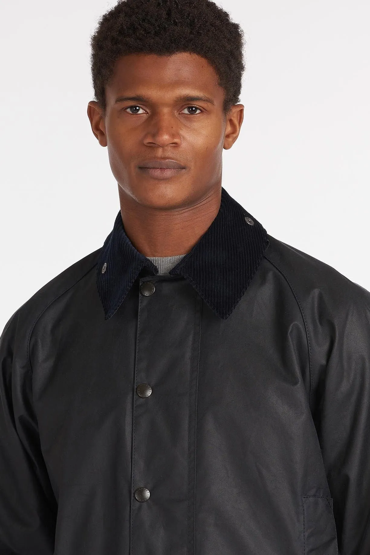 Beaufort Wax Jacket - Navy