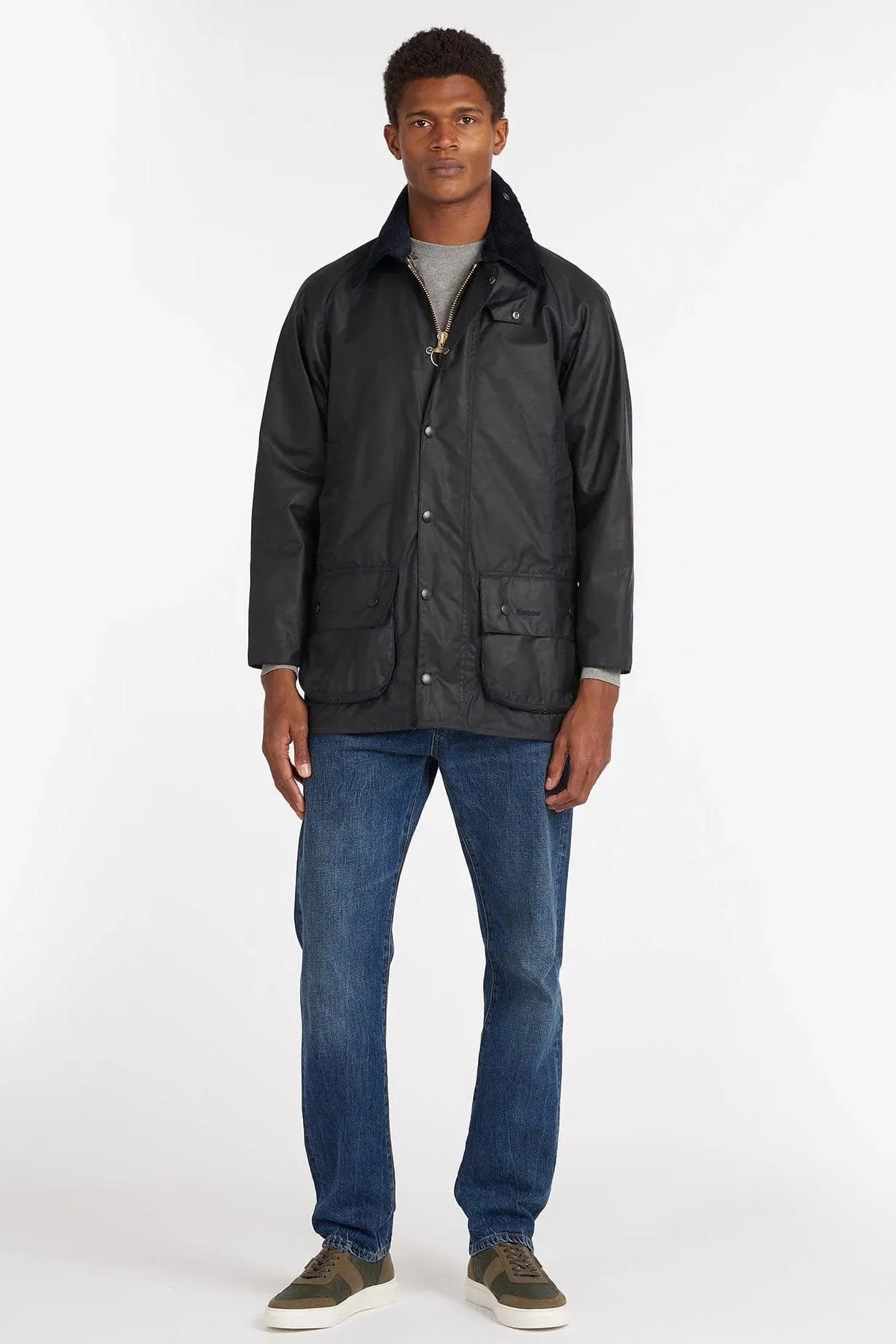 Beaufort Wax Jacket - Navy