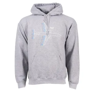 Boeing 737 Motion Unisex Hoodie