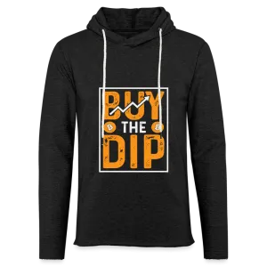Buy The Dip Lightweight Terry Hoodie (Crypto - Bitcoin)