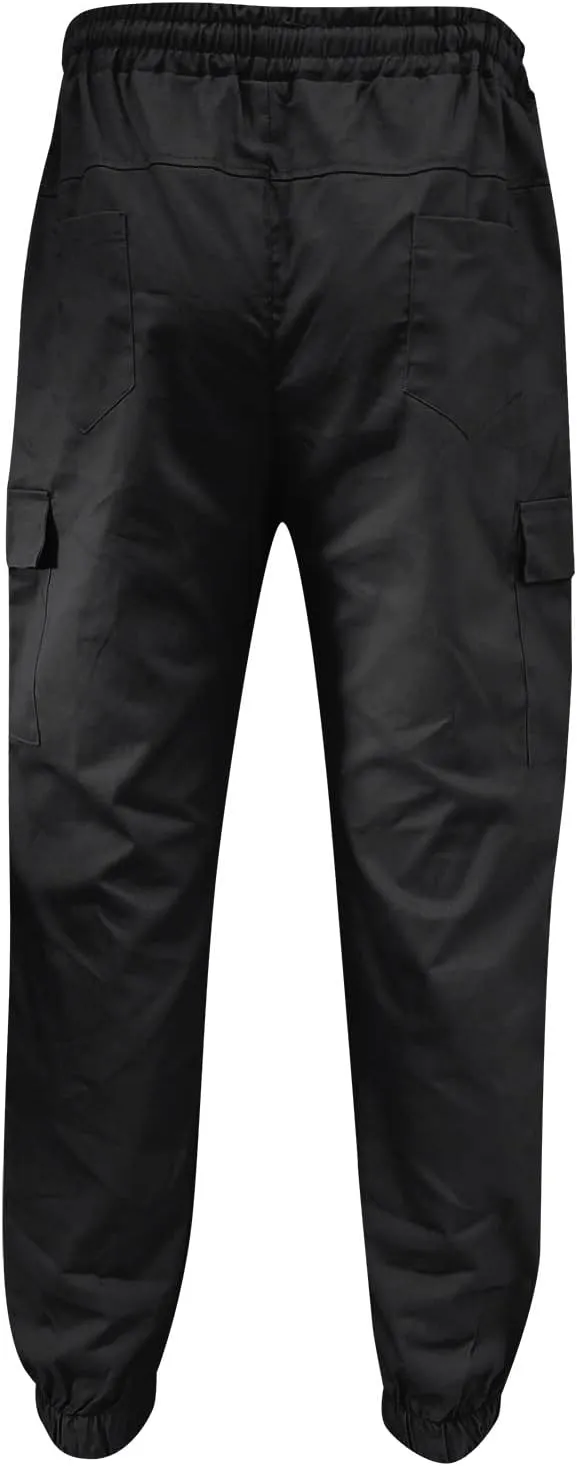 Cargo Pants for Men Relaxed Fit Baggy Big and Tall Jogger Sweatpant Cargo Joggers for Men Stretch Relaxed Fit Elastic