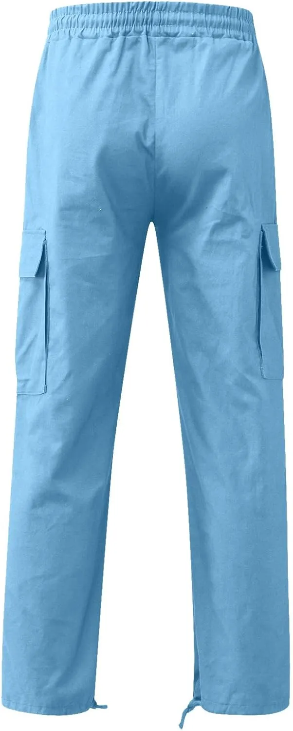 Cargo Pants for Men Relaxed Fit Baggy Cargo Pants Men Jogger Pants for Men City Sweatpants Mens Baseball Khaki Pants