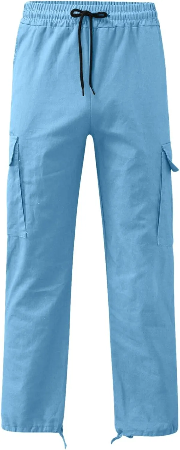 Cargo Pants for Men Relaxed Fit Baggy Cargo Pants Men Jogger Pants for Men City Sweatpants Mens Baseball Khaki Pants