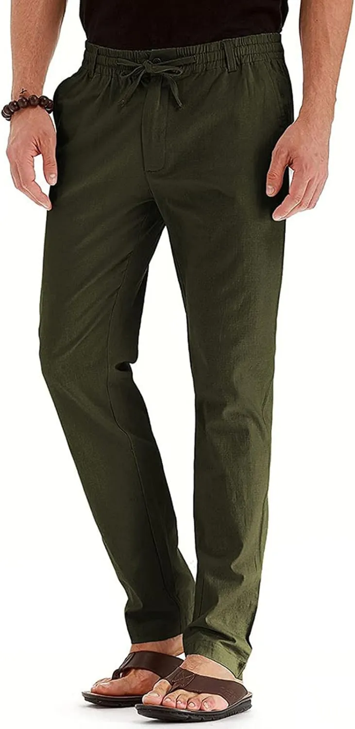 Cargo Pants for Men Relaxed Fit Pants for Men Mens Autumn and Winter High Street Fashion Leisure Loose Sports Running