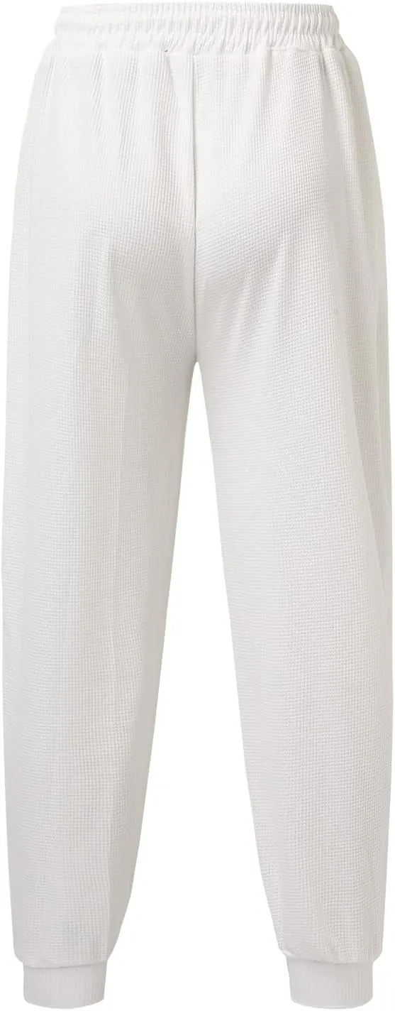 Cargo Pants for Men Relaxed Fit Straight Fit Cargo Pants for Men Stretch Men's Slim Fit Fleece Pants Winter Big and