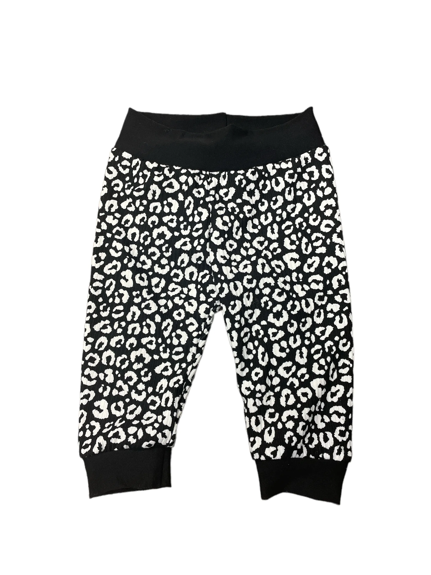 Cheetah *ribbed* Joggers