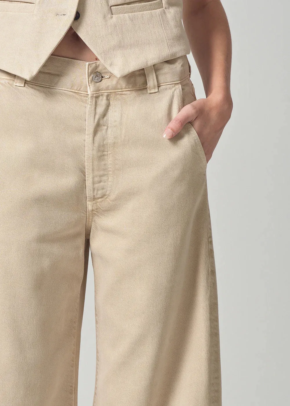 Citizens of Humanity Beverly Trouser In Taos Sand