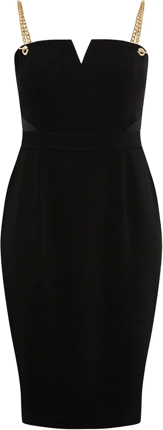 City Chic Women's Dress Ann Chain