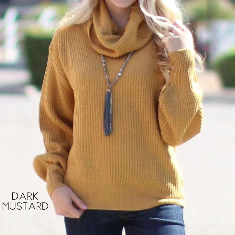 Cowl Neck Sweater
