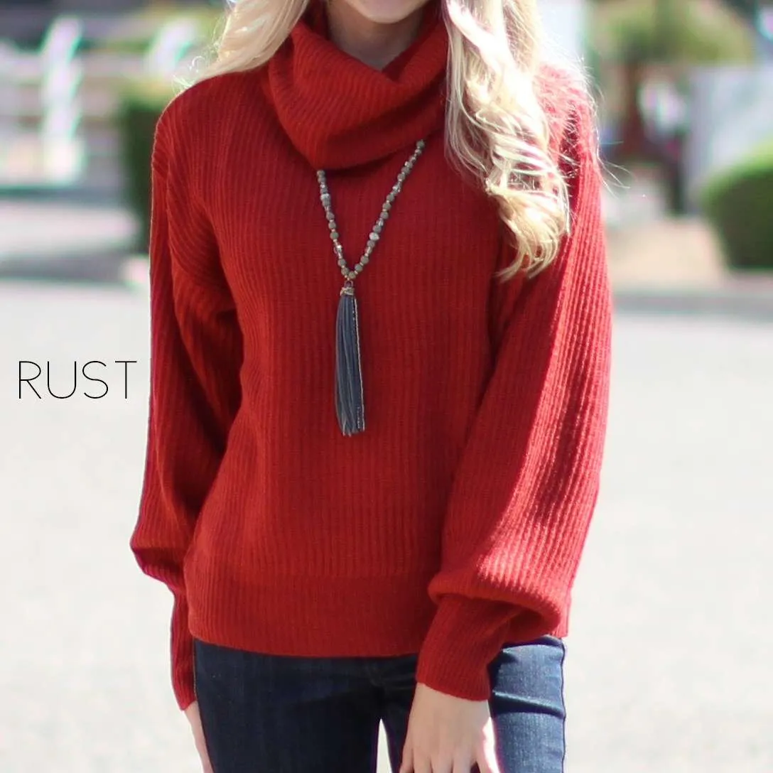 Cowl Neck Sweater