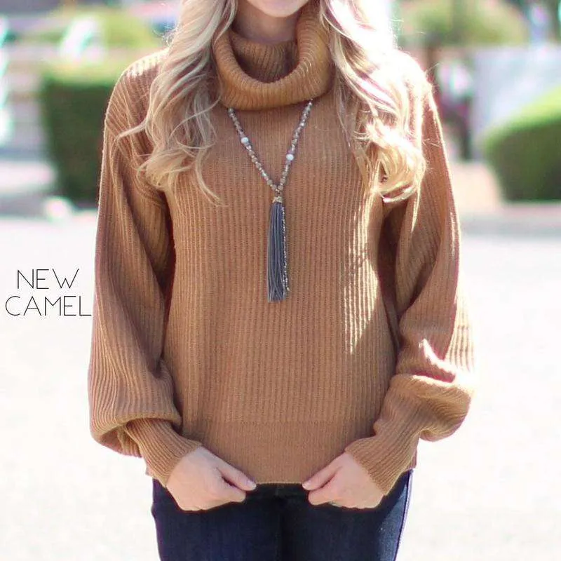 Cowl Neck Sweater