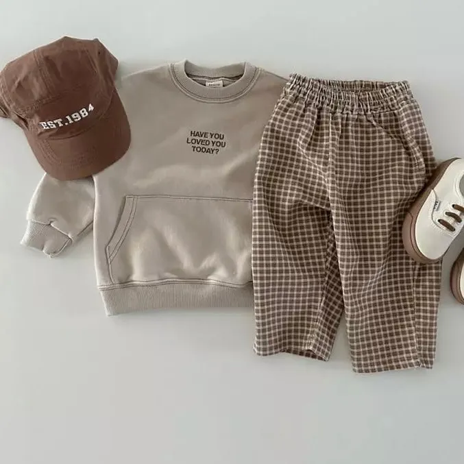 Cozy Checkered Pants – Leichter Cord für das ganze Jahr