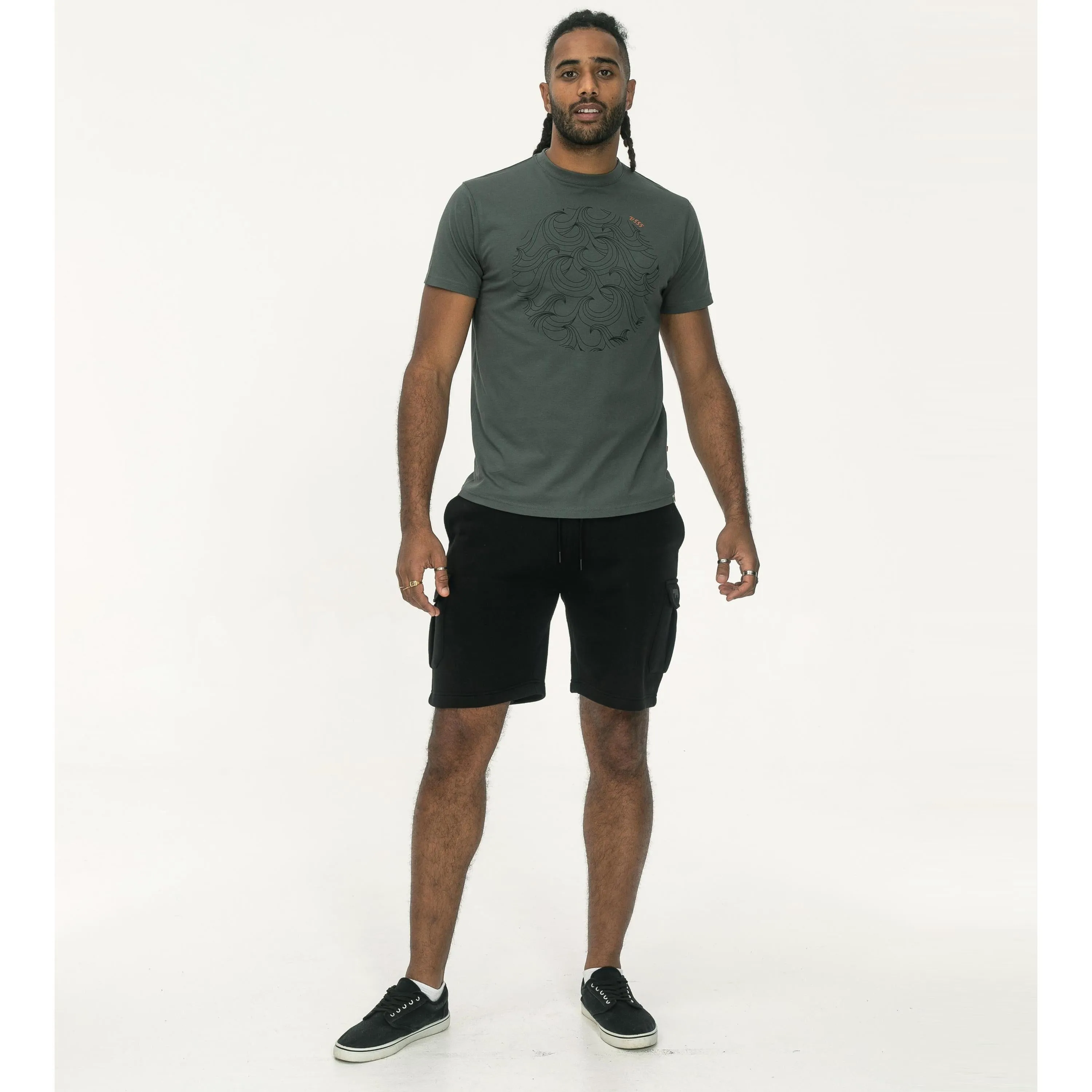D555 Mens Poole Big & Tall Graphic Short Sleeve T-Shirt