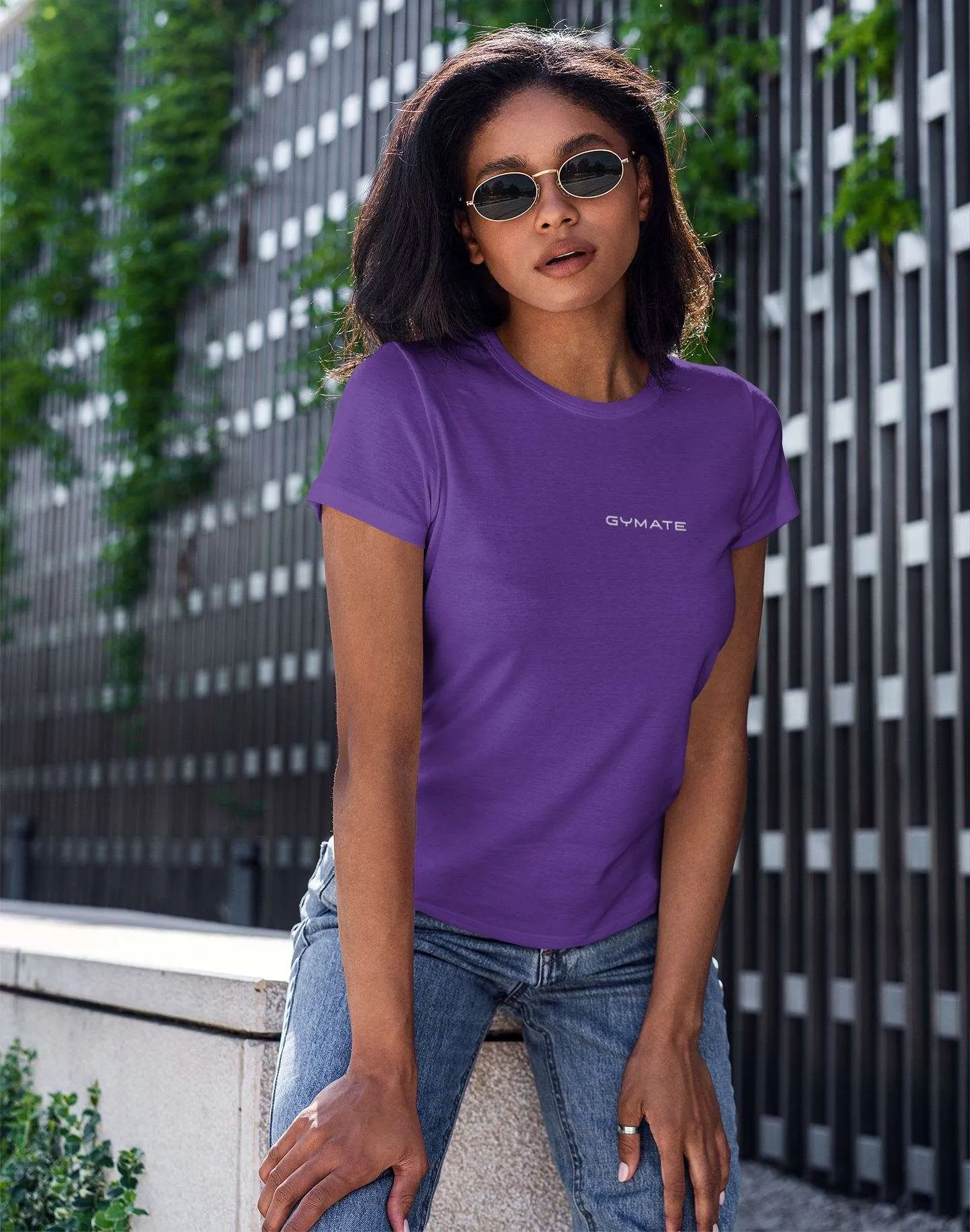 Designer T shirts for women Original Gymate [chest]