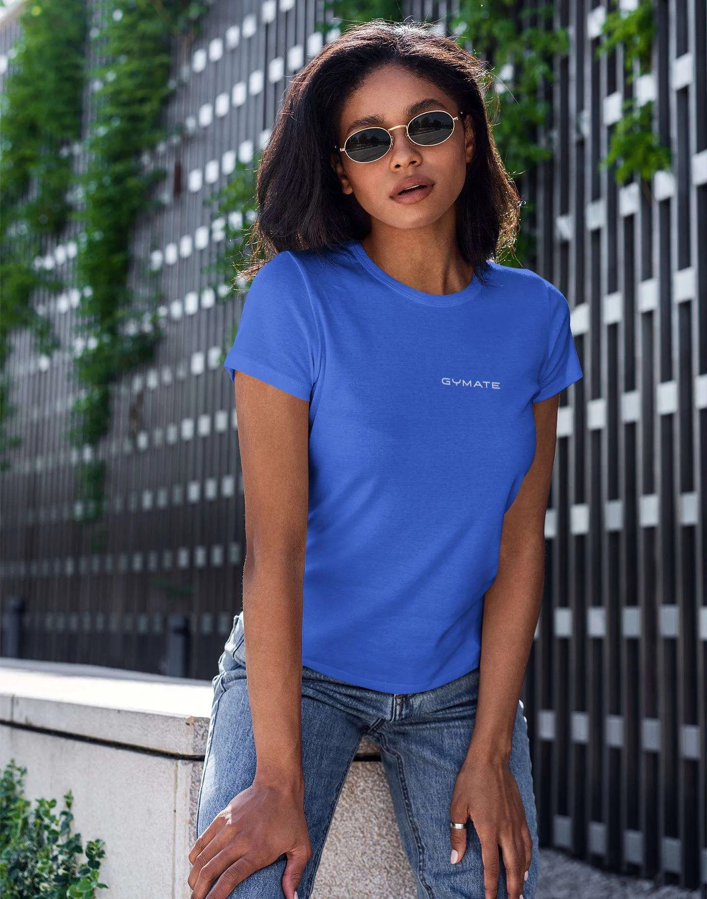 Designer T shirts for women Original Gymate [chest]