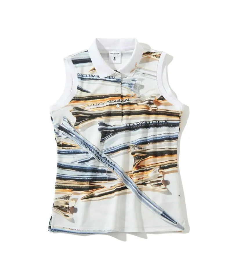 Dimention Camo Sleeveless Polo | WOMEN