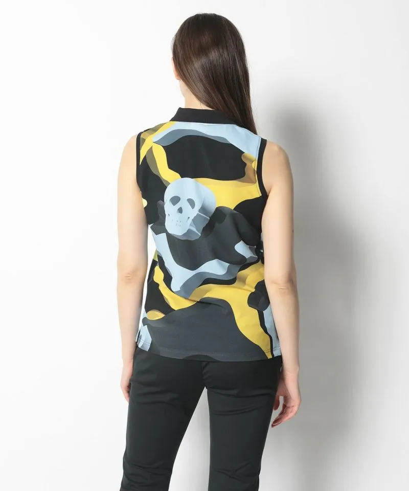 Dimention Camo Sleeveless Polo | WOMEN