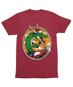 Dragon Rider Santa Unisex Christmas T-Shirt