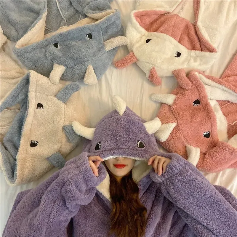Dragon's Breath Hoodie Blanket