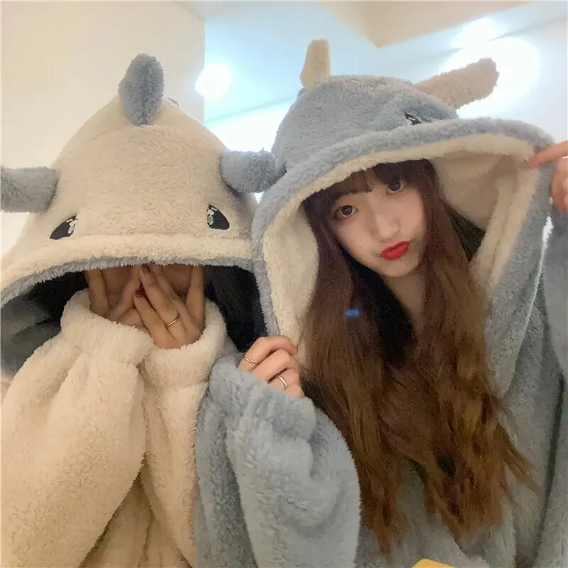 Dragon's Breath Hoodie Blanket