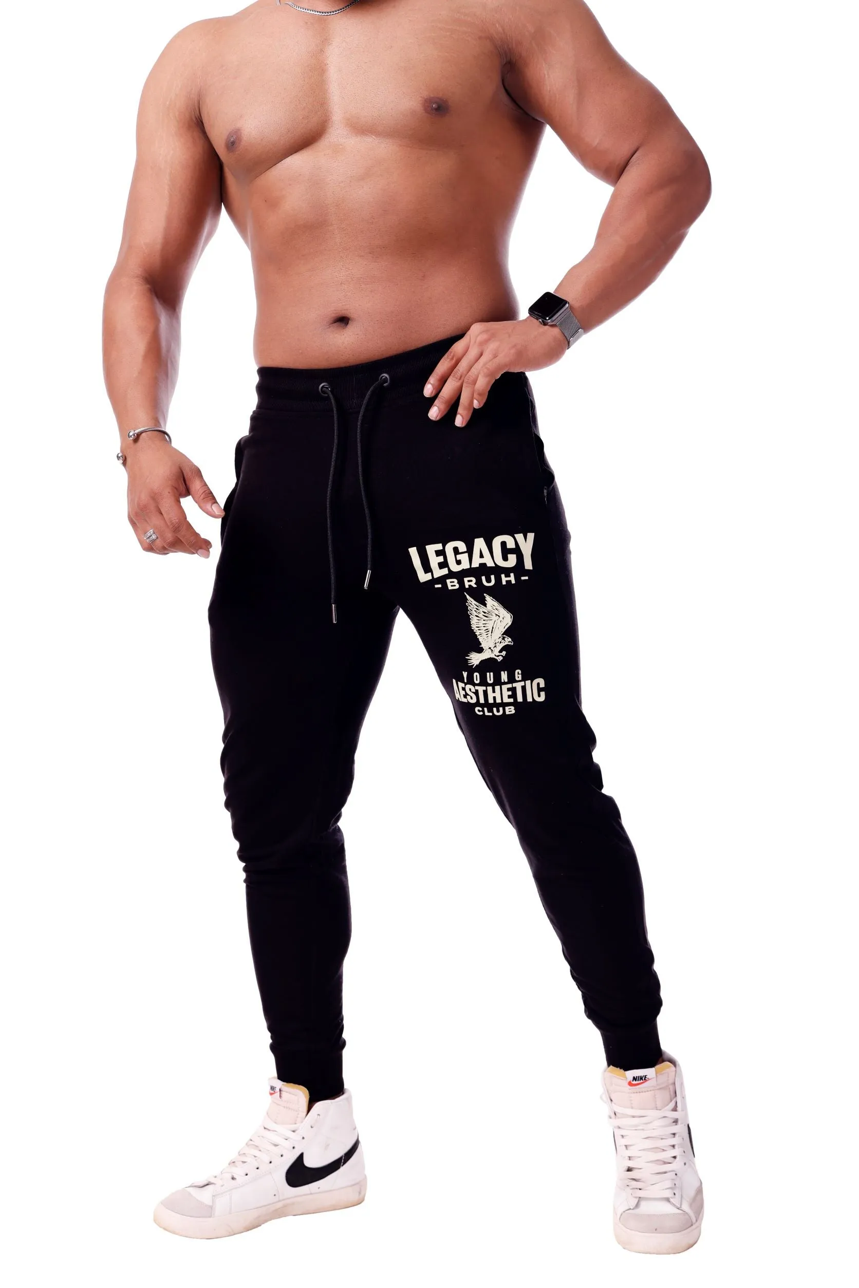 EAGLE JOGGERS OFF WHITE