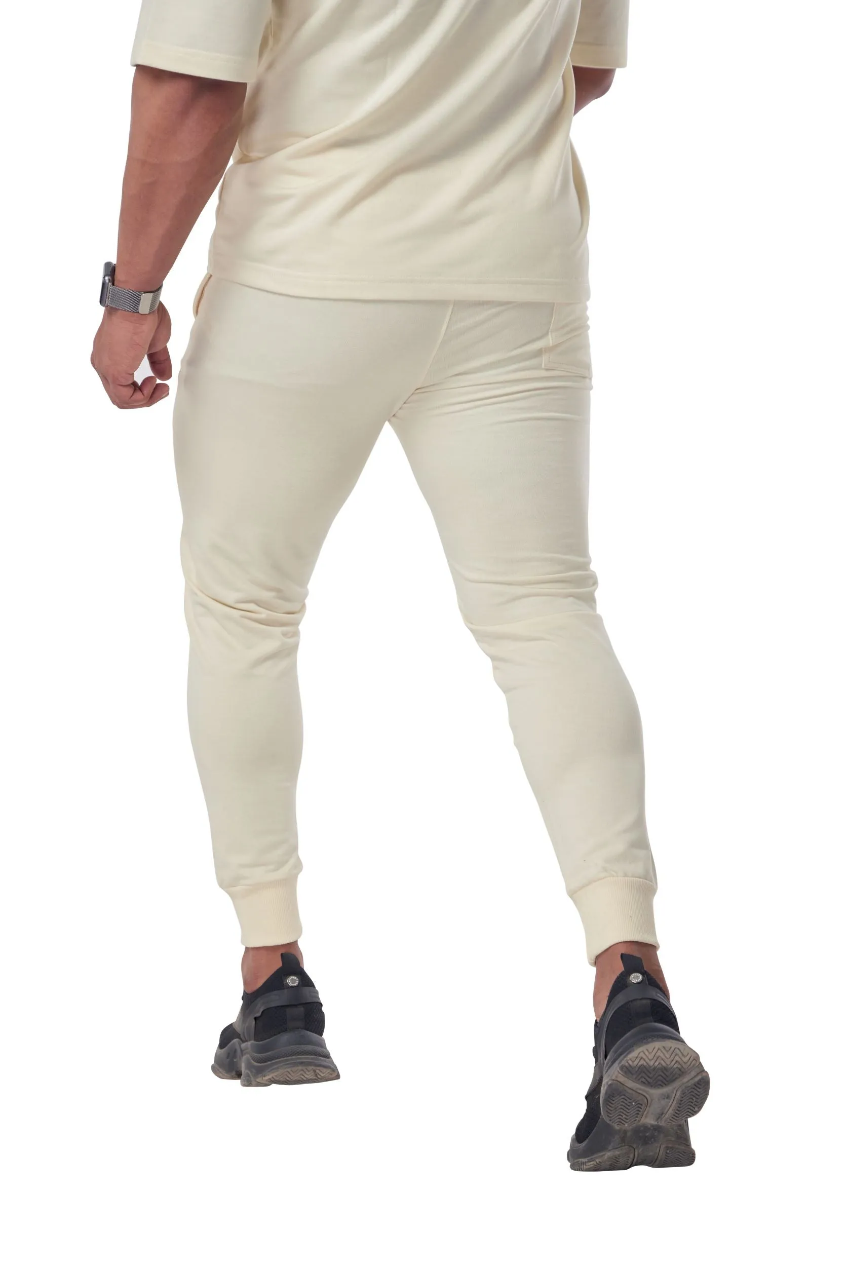 EAGLE JOGGERS OFF WHITE