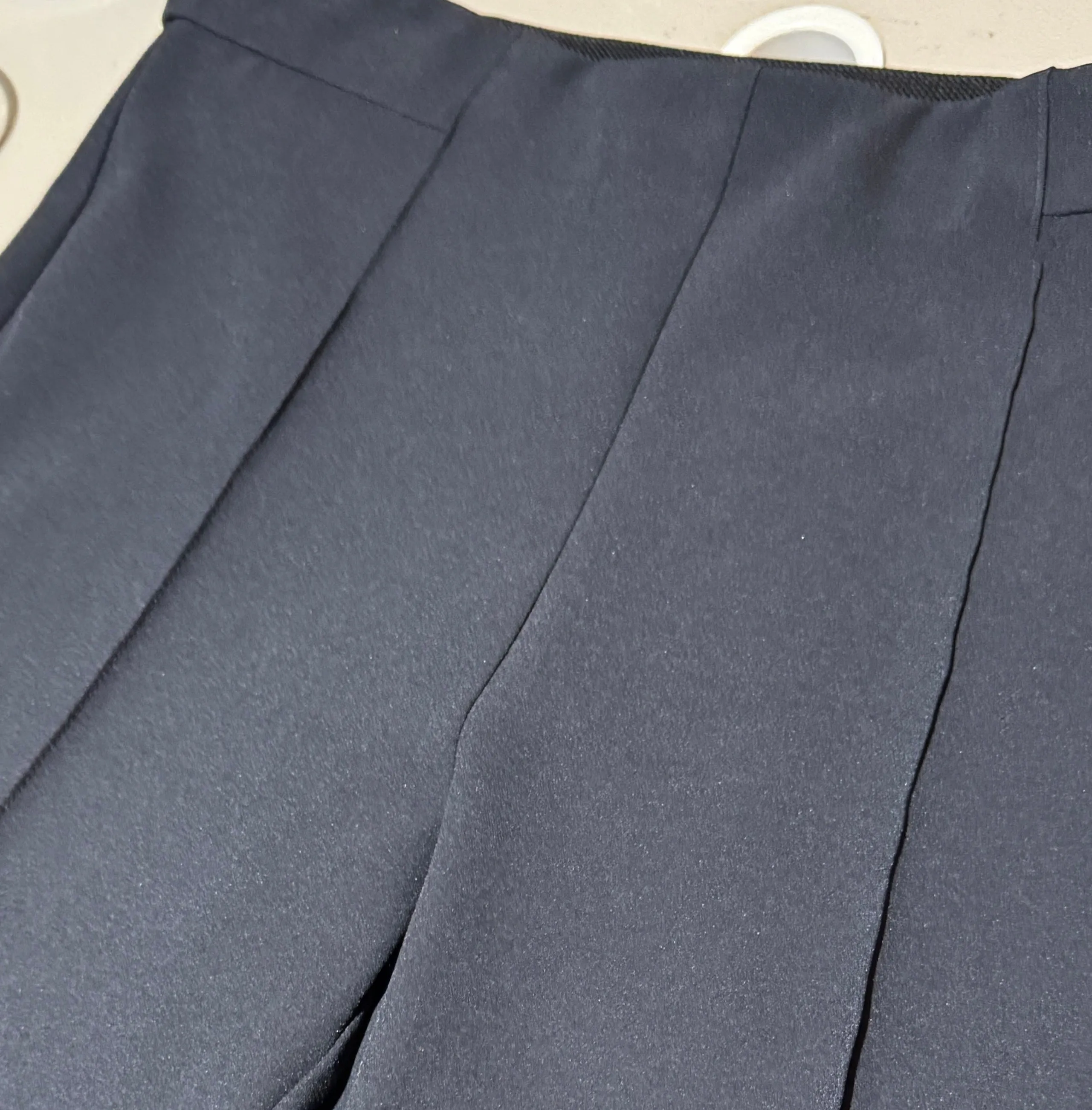 E&F Side Zip Pant w/Sewn Seam Navy