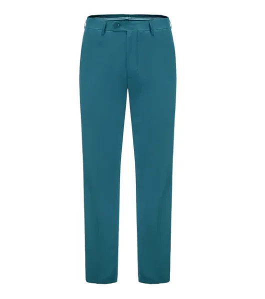 Euro Style Slim Cut Three-Piece Suit - Seagreen