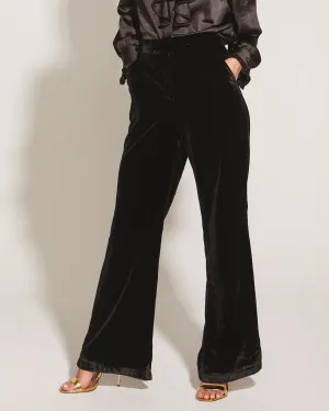 Fate   Becker Mustang Sally Velvet Pant 17476PWFA - Black