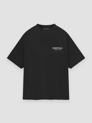Fear of God Essentials Jersey Crewneck SS Tee - Black (FW24)