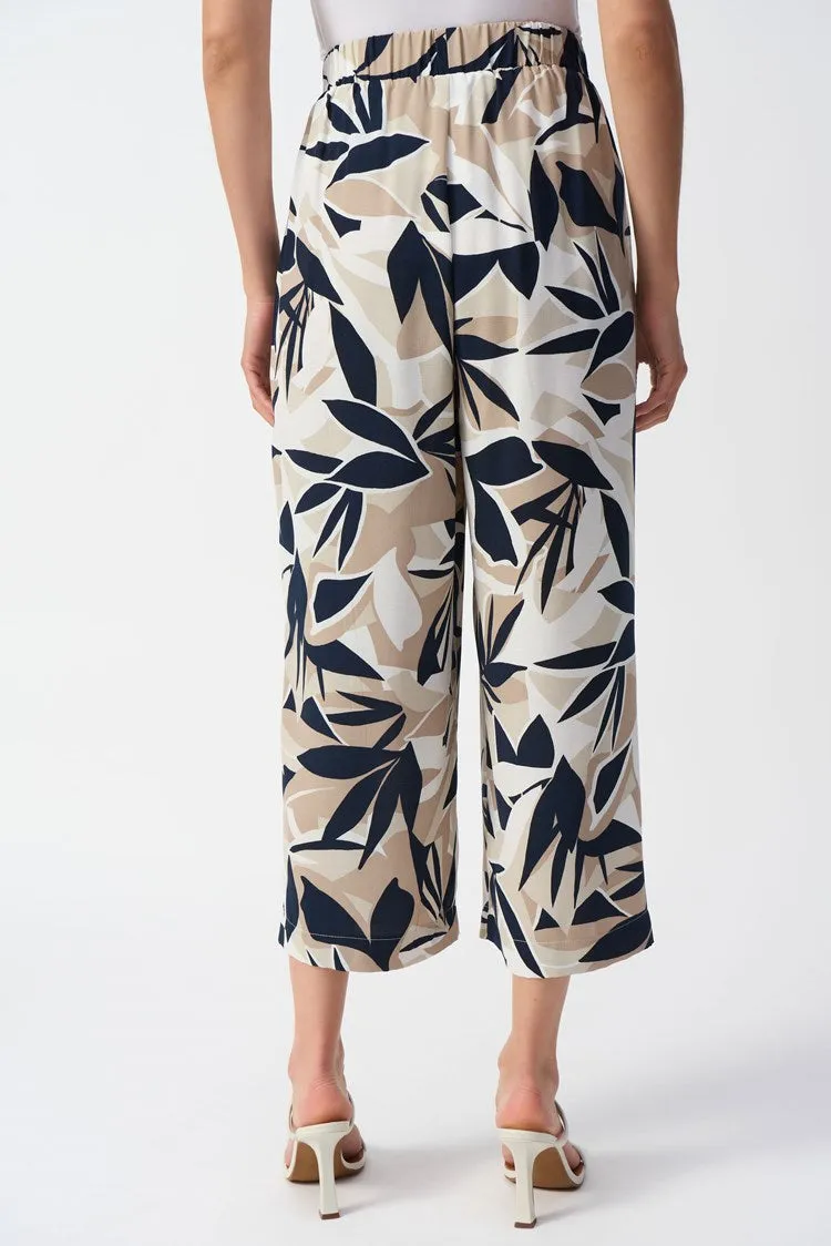 Floral Cropped Trousers
