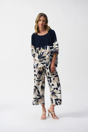 Floral Cropped Trousers