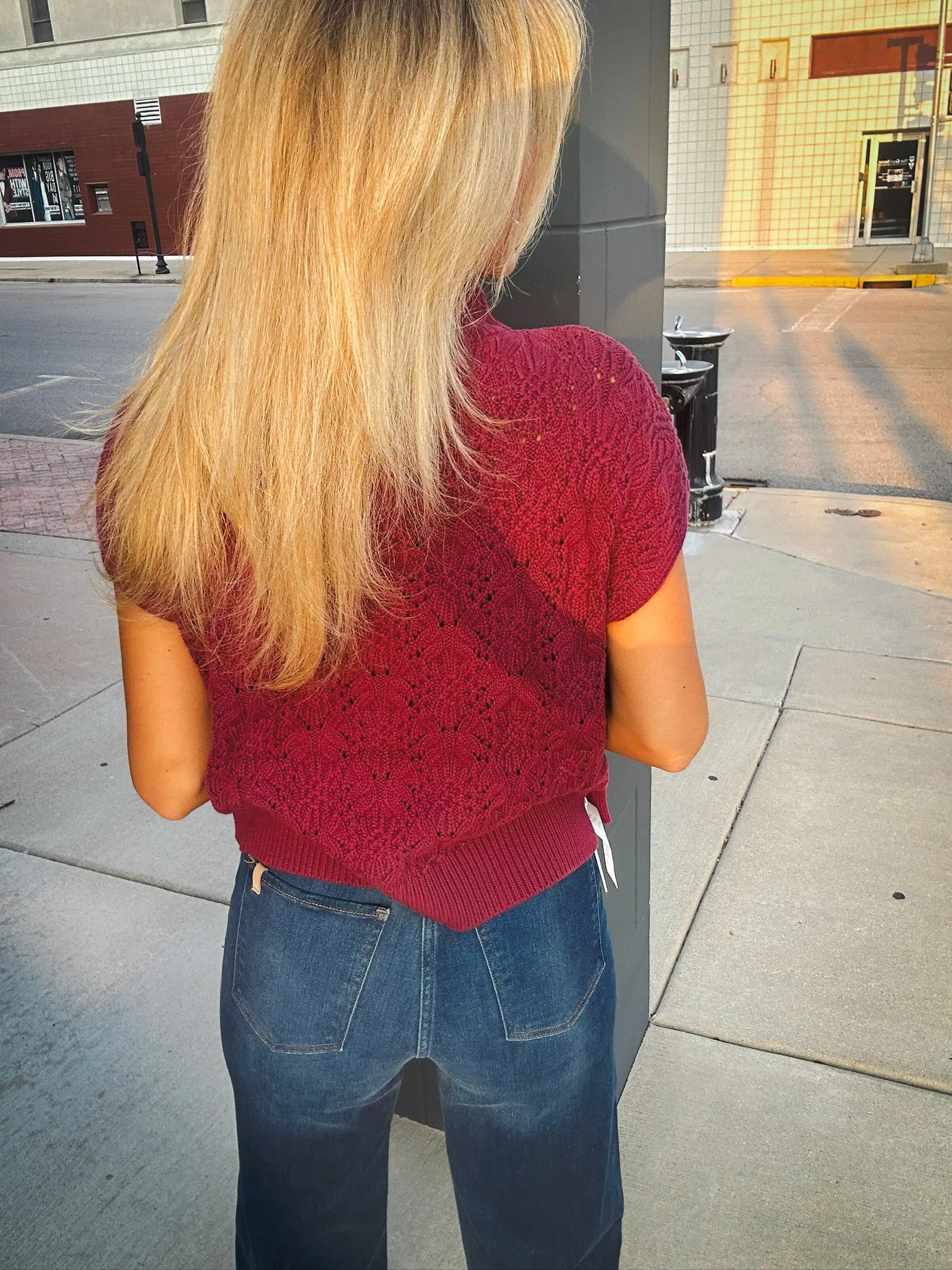 Free People Vickie Mock Neck Sweater