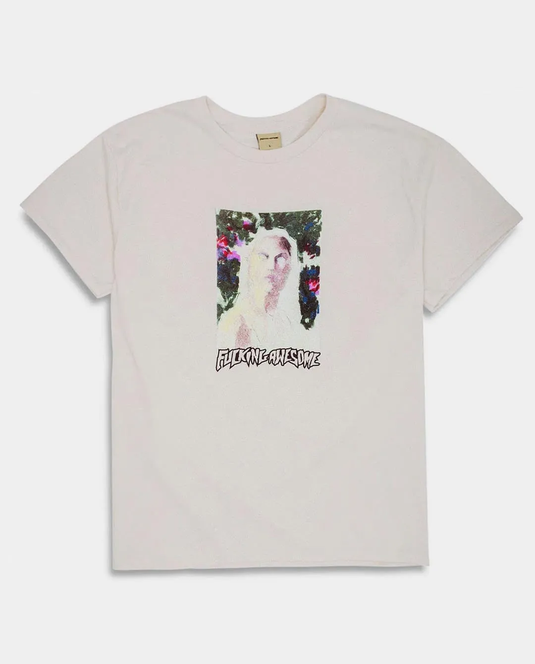 Fucking Awesome - Painterly T-Shirt - Bone