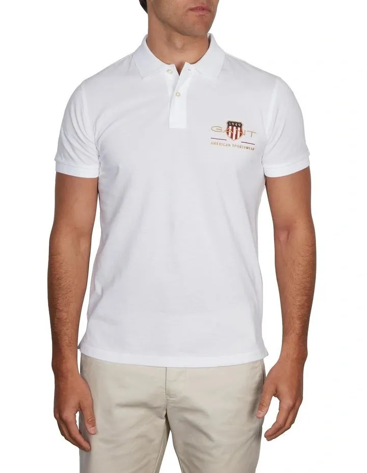 Gant Archive Shield SS Pique