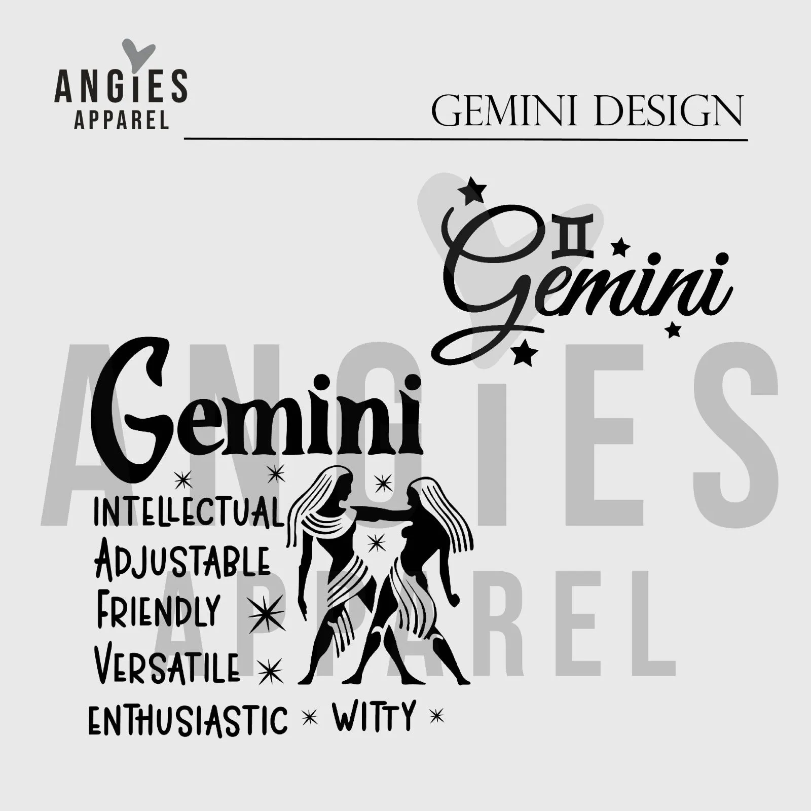 Gemini Hoodie - Plus Size