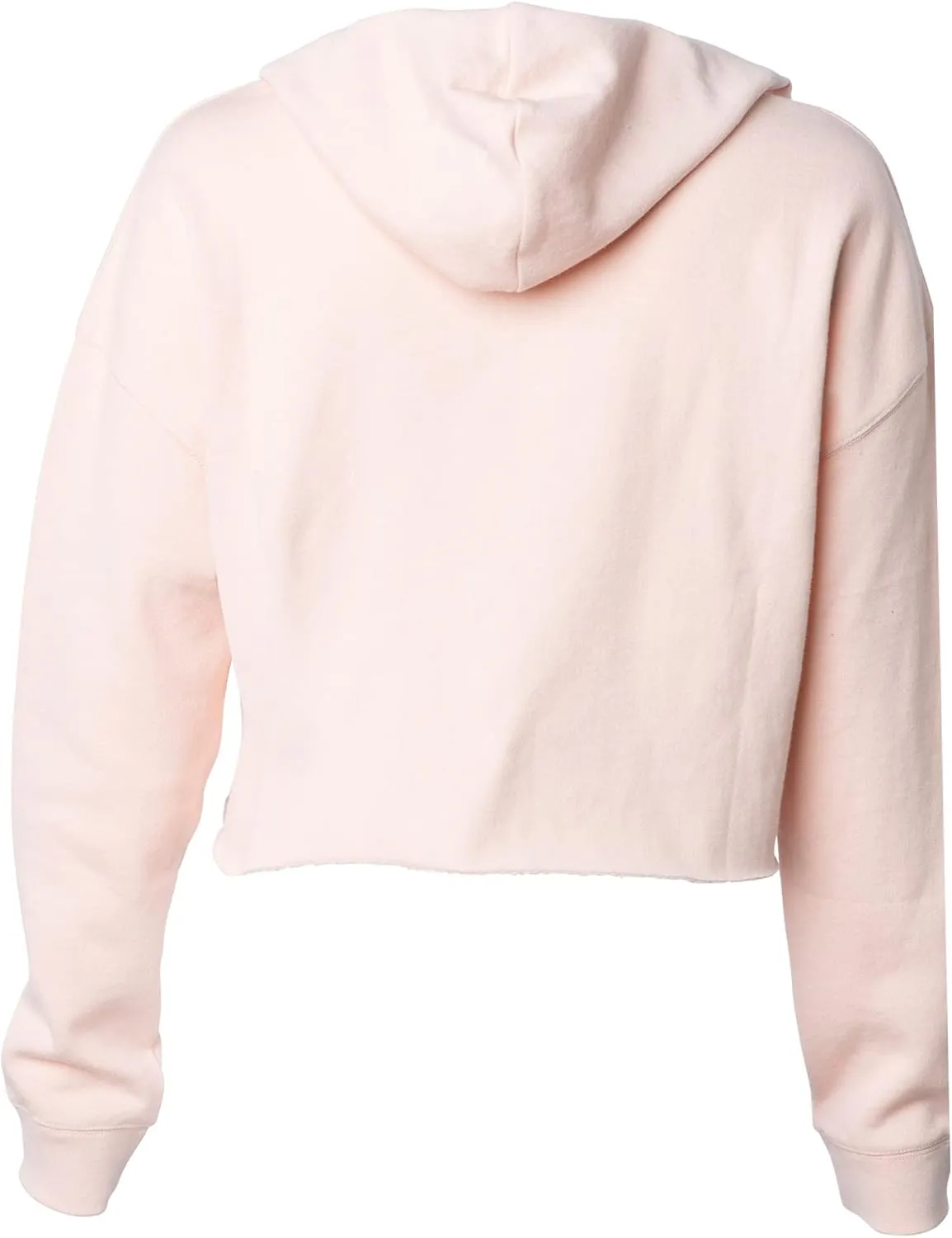 Global Blank Women's Crop Hoodie Long Sleeve Crop Top Sweatshirt with Hood for Women
