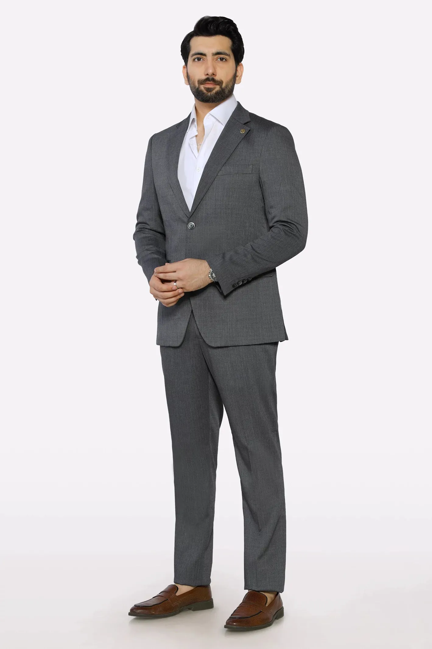 Grey Formal 2PC Suit